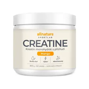 Allnature Sportlab Creatine monohydrát mango 300 g