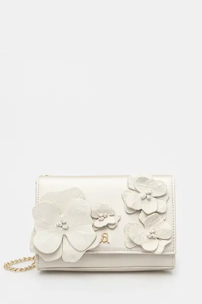 Kabelka Steve Madden Bflorals béžová barva, SM13001668
