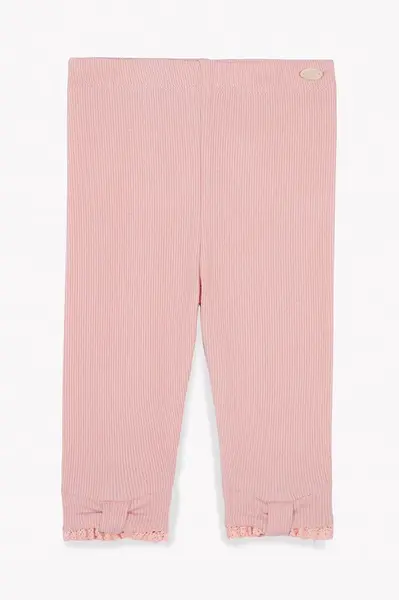 Kojenecké legíny Tartine et Chocolat růžová barva, hladké, CA24001