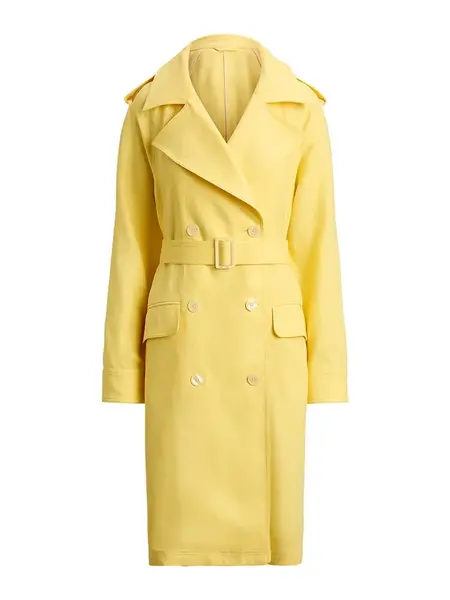 Lauren Ralph Lauren Letný kabát 'CLASSIC'  žltá