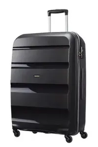 Veľký škrupinový kufor American Tourister Bon Air L Black