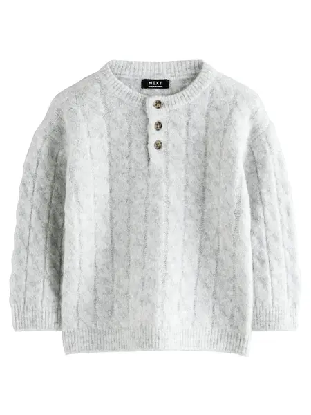 Next Sveter  svetlosivá