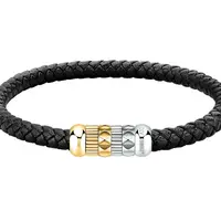 Morellato Luxusní kožený náramek pro muže Moody SQH52