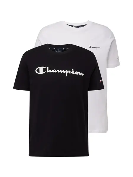 Champion Tričko  čierna / biela