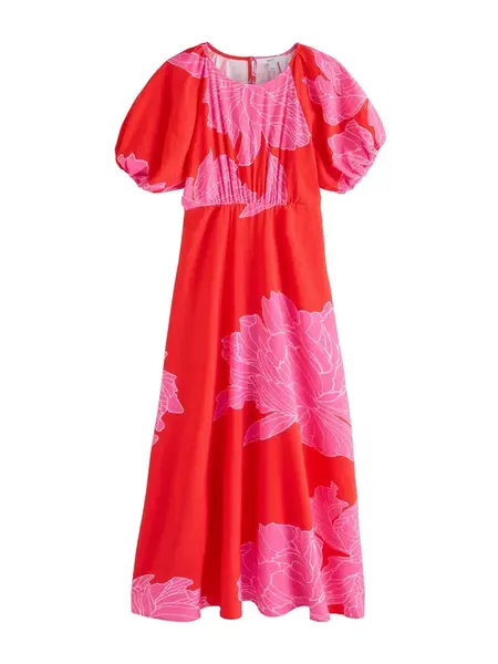 Next Šaty  ružová / červená