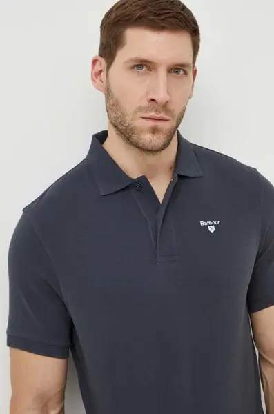 Barbour polo tričko pánske bavlnené ESSENTIALS