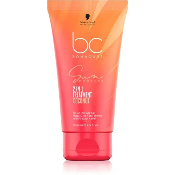 Schwarzkopf Professional BC Bonacure Sun Protect 2-IN-1 Treatment intenzívna starostlivosť na vlasy 75 ml