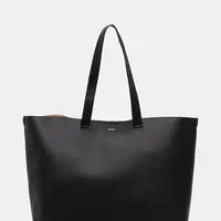 Kožená taška Calvin Klein černá barva, K50K512894