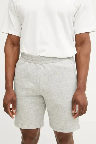 Kraťasy Peak Performance Original Sweat pánské, šedá barva, G79568