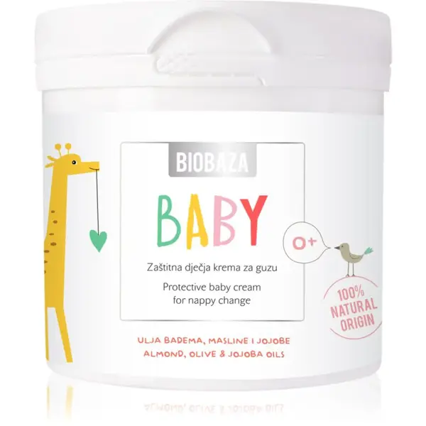 BIOBAZA Baby detský ochranný krém na zapareniny 550 ml