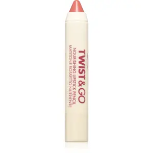puroBIO Cosmetics Twist&Go vyživující rtěnka v tužce odstín Peach Nude 2.9 g