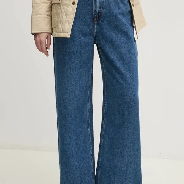 Džíny Barbour Maisie dámské, modrá barva, LTR0363IN52