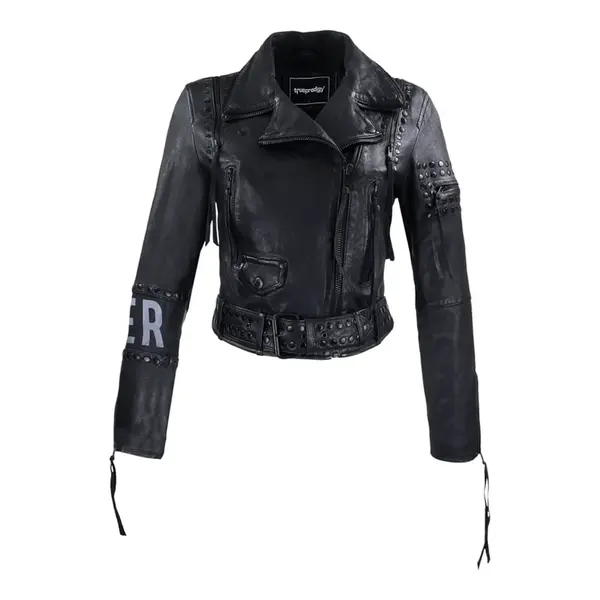 trueprodigy Prechodná bunda 'Ava'  čierna / biela