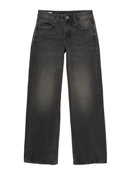 Pull&Bear Džínsy  čierny denim