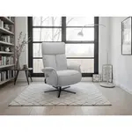 Sit & More RELAXAČNÍ KŘESLO, textil, šedá