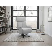 Sit & More RELAXAČNÍ KŘESLO, textil, šedá