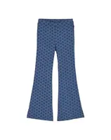 WE Fashion Nohavice  modrá / modrosivá