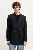 Vlněné sako Sunflower pánská, tmavomodrá barva, 4174.