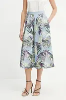 Sukně MAX&Co. šedá barva, midi, áčková, 2516101043200