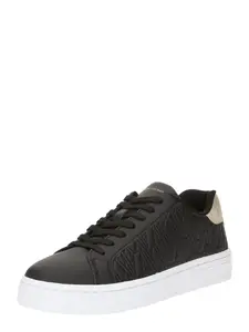 ARMANI EXCHANGE Nízke tenisky  zlatá / čierna