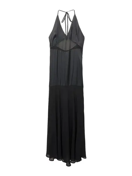 Pull&Bear Večerné šaty  čierna