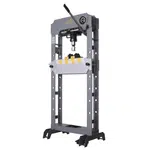 SNIT Pneumaticko-hydraulický lis 30t, s ruční pákou, pedálem a manometrem - SP-30HAM