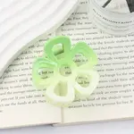 Gradient Hollow Flower Plastic Claw Hair Clips