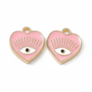 Alloy Enamel Pendants