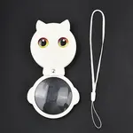 Owl Foldable Acrylic Portable Clip-On 8X Magnifying Glass