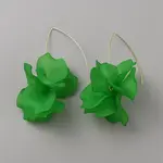 Acrylic Flower Dangle Earrings