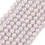 Electroplated Shell Pearl Beads Strands