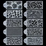 PET Hollow Out Drawing Painting Stencils