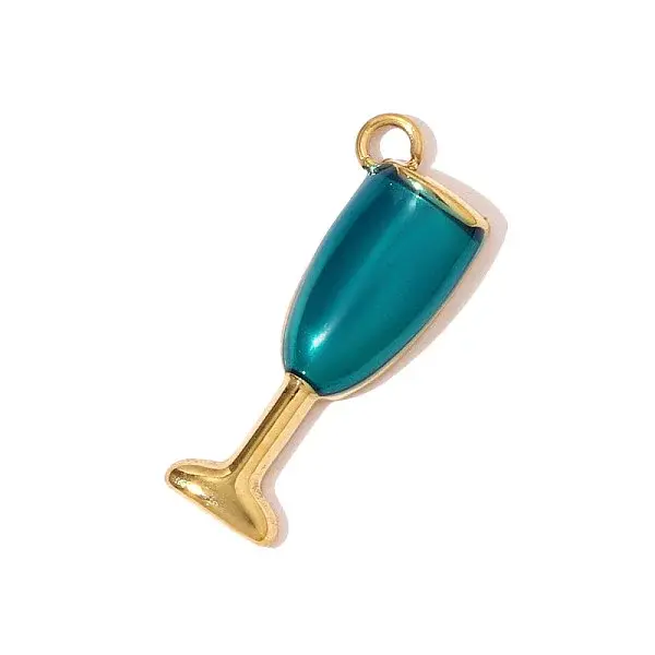 304 Stainless Steel Enamel Pendants