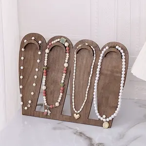 Wood Jewelry Display Stands