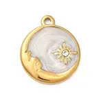 304 Stainless Steel Enamel Pendants