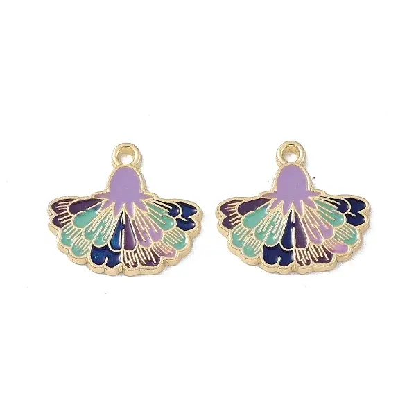 Rack Plating Alloy Enamel Pendants