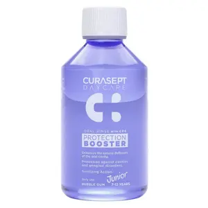 CURASEPT Daycare booster junior ústní voda bubble gum 250 ml