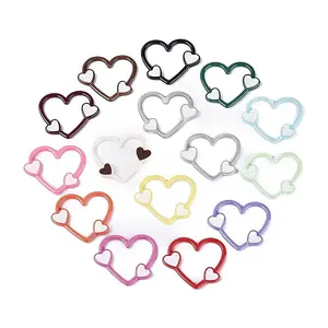 UV Plating Opaque Acrylic Connector Charms