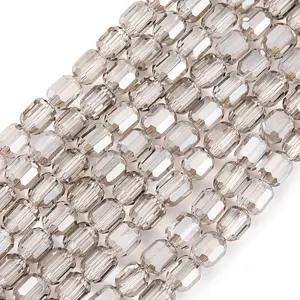 Electroplate Glass Beads Strands