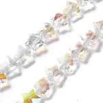 Faceted Glass Beads Strands