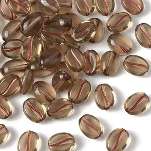 50Pcs Transparent Acrylic Beads