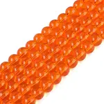 Transparent Glass Beads Strands