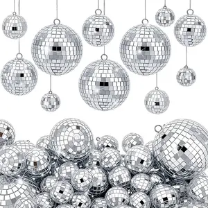 81Pcs 5 Styles Glass Pendants