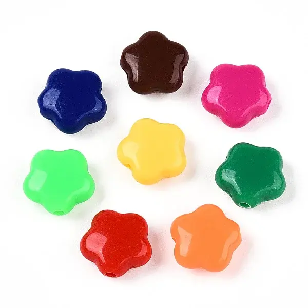 Opaque Acrylic Beads