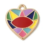 Zinc Alloy Enamel Pendants