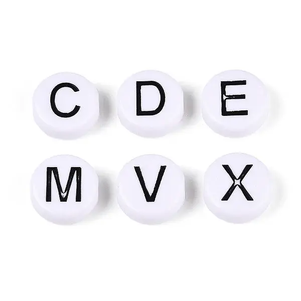 Opaque Acrylic Enamel Beads