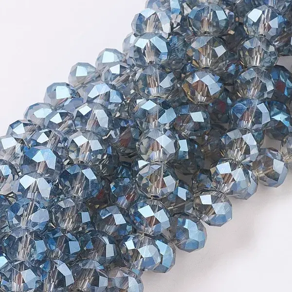 Electroplate Glass Beads Strands