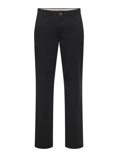 Only & Sons Chino nohavice 'ONSWeft'  čierna