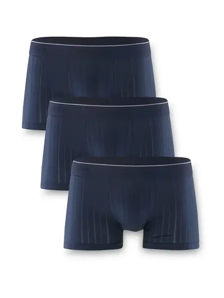 CALIDA Boxerky  tmavomodrá / biela