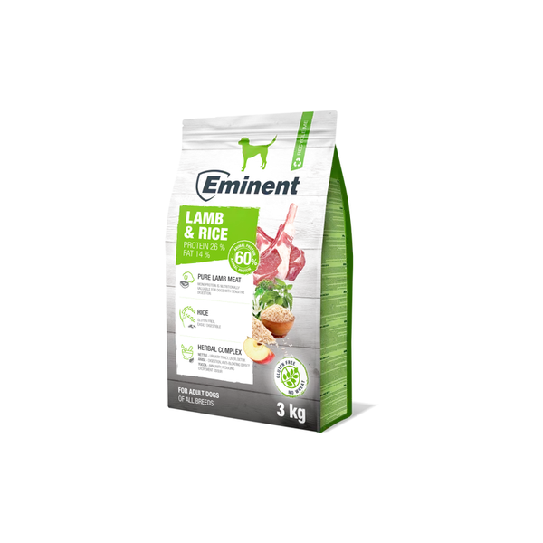 Eminent Lamb & Rice High Premium 3 kg